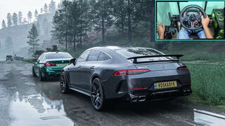 Mercedes-Amg GT 4-Door - Forza Horizon 5 Realistic Driving | Logitech G29 Gameplay
