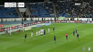Al Nassr vs Abha - Cristiano Ronaldo's Hattrick and 2 assists in one half