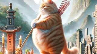 Funny cat hd short video