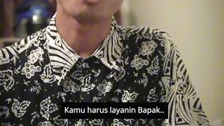 Bapak mertua sangbrut ke anak sndiri?!