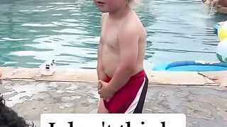 Kid hiding ????