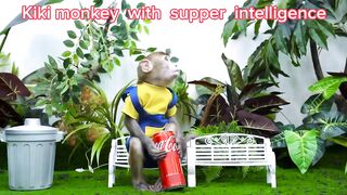 Kiki monkey  showing  an unbelievable  creativity watch  episode 15