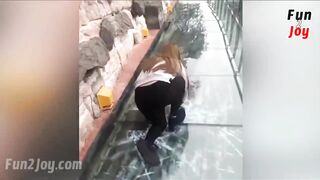 Cracking Glass Bridge