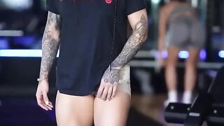 biggest tall & squad muscle female bodybuilder #short2024.