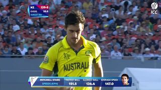 New Zealand vs Australia world cup highlights
