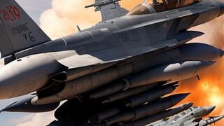 F-16 Fighting Falcon Fighter Aircraft
