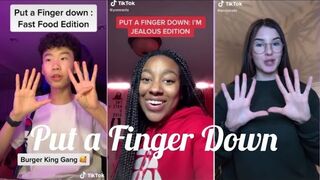 Put a finger down TikTok compilation challenge