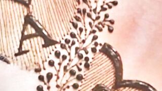 Unique and easy henna mehndi design