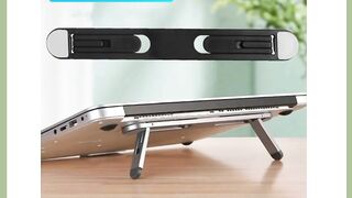 Portable Laptop Stand Adjustable Desk Riser Stand for Notebook Cooling Pad