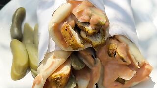 Easy home made shawarma and shawarma bread Recipe from the Ramadan food series of Zaiqa Mil Bethnay ka