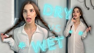 4K Dry vs Wet with me  Try on haul 2024