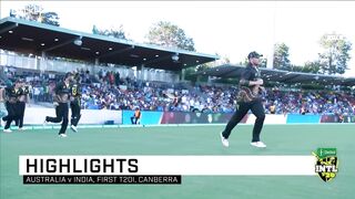 Australia vs India 1st t20 highlights