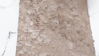 Rug foam cleaning ASMR