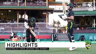Australia vs India 2nd t20 highlights