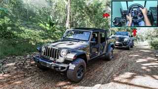 Jeep Gladiator Rubicon - Forza Horizon 5 Realistic Driving | Logitech G29 Gameplay