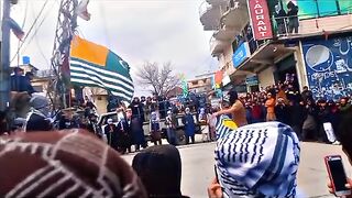 This colorful flag is ours with the blood of martyrs