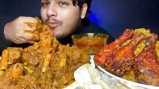 SPICY__MUTTON_BIRYANI_WITH_MUTTON_CURRY_KORMA___CHICKEN_BIRYANI_EATING___FOOD_EATING_VIDEOS__MUKBANG 2024