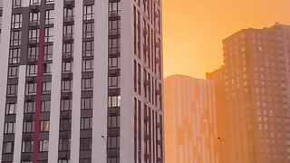 sand storm in Kyiv