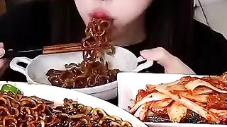 Challenge eating food