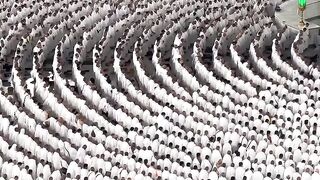 The namaz of Makkah has a beautiful view