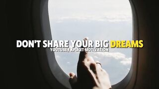 Sigma Rule???????? DON'T SHARE YOUR BIG DREAMS????Motivation quotes???? #shorts #quotes #motivation #inspiration