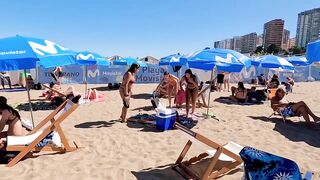 MAR DEL PLATA Beach A Beautiful Day Argentina.