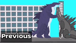 Sharkjira and Croczilla vs MechaGodzilla