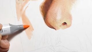 Portrait drawing