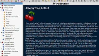 Introduction cherry tree software