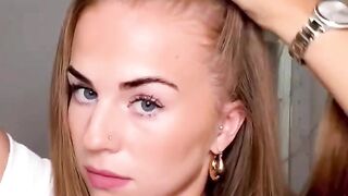 Проста і красива зачіска