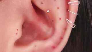 Is this too many piercing or does it need more