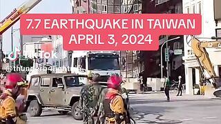 Earthquake in Taiwan