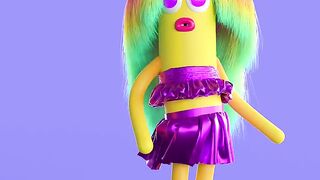 Animation cartoon dance video