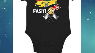 BABY ONESIES - KIDS BIRTHDAY PARTY 2 YR RACING CAR DRIVER KIDS THEMED T-SHIRT