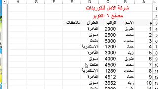 انشاء جدول بشكل احترافي في برنامج الاكسيل بضغطة زر واحدة طريقة مجربة 100%