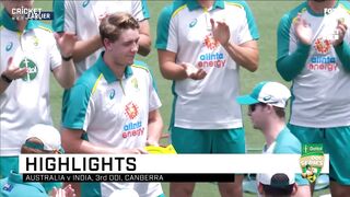 Australia vs India 3rd odi highlights