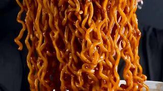 Spicy  Korean Noodles | Asmr Mukbang Eating Video