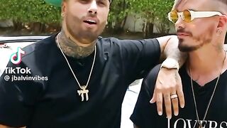 Bromas de Niky jan y j Balvin