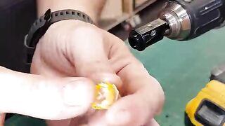 Epoxy Resin - Color Pencils and Wood Shavings Flowers