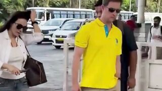 Preity Zinta Along With Hubby at Airport #preityzinta #shorts #viral #youtubeshorts #trending #shortvideo #ytshorts