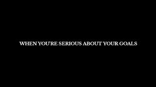 When you're serious about your goals be ready to ???????? #motivationalvideo #motivation
