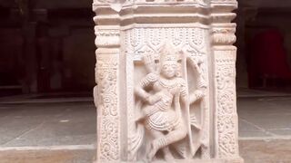 Divine Narratives- Unraveling the Rama Krishna Pillar at Melukote’s Cheluvanarayana Temple