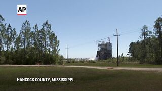 NASA conduct its final rocket engine test for Artemis V.