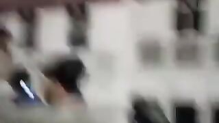 the aftermath of violence committed by a group of people with long tails