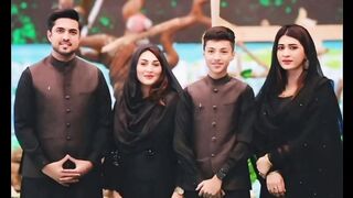 Iqrarul Hasan's two wives together in Ramadan broadcast