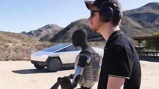 Robots testing the Bulletproof!!