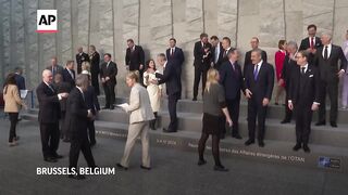 NATO FMs meet in Belgium to discuss continued support for Ukraine.