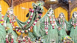 Mayapur radha maadhav's divine darshan.