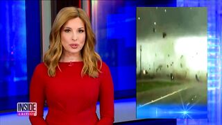 Severe Storm Winds Knocks College Student Off Her Feet.