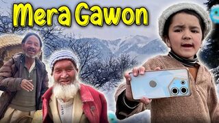 Shiraz ka gawon main Aaj fir snowfall Hovi